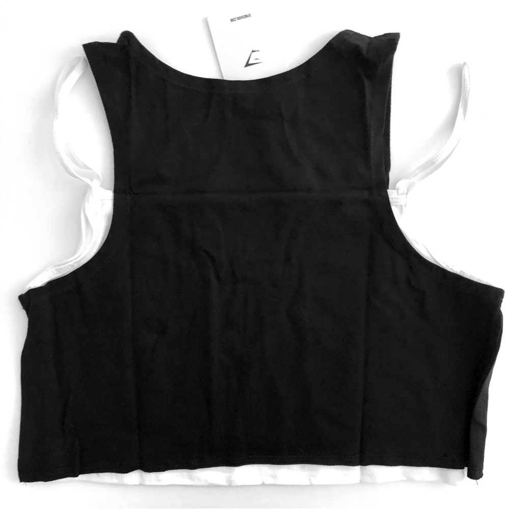 Gymshark M Lifting 2 In 1 Crop Tank - Picture 4 of 5